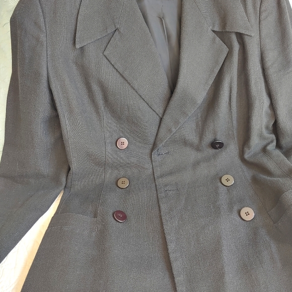 Vintage 90's Bebe Linen Blazer - Picture 3 of 9
